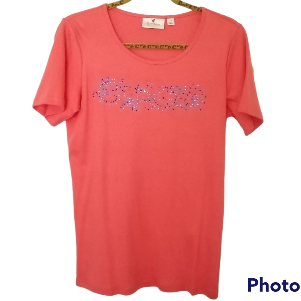 New Without Tags Quacker Factory Set Of 2 Xs Flor… - image 3